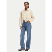 BOSS Jeans hlače 50569173 Modra Straight Leg