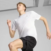 Mens Puma VELOCITY Running T-Shirt, White, Size XS, Clothing