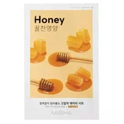 MISSHA Missha - Airy Fit maska za obraz - med - regeneracijska maska za obraz - 19 g