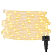 Vidaxl Svetlobna veriga z 240 LED lučkami toplo bela 10 m PVC