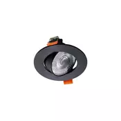 LED ugradno svetlo BRINO LED/3/5/7W/230V 3000/4000/6500K crna