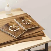 vidaXL Dekorativni paneli 50 pcs Dimljeni hrast 30 x 42 x 0.3 cm
