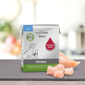 Platinum Menu Puppy Chicken - 185 g