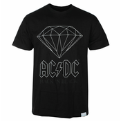 Metalik majica muško AC-DC - Back In Black - DIAMOND - BLK_C20DMPA501