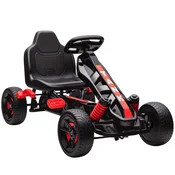 AIYAPLAY AIYAPLAY Gokart avtomobil na pedala z ročno zavoro, avtomatsko sklopko in EVA kolesi, (5000242230)