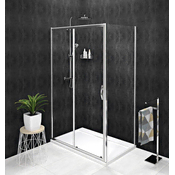 Gelco SIGMA SIMPLY Pravokotni 110x80cm Drsni Tuš Kout, Prozorni Premazani Steklo