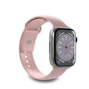PURO ICON - Elastični pas za Apple Watch 38/40/41 mm (S/M & M/L) (prašno roza)