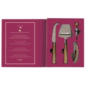 Wine and cheese serving gift set, 4 pieces - Nuova R2S