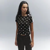 PUMA T7 Polka Dots Slim Tee Women, Clothing, Black, XS