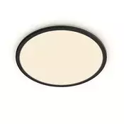 Superslim PLAFONJERA CL550 SS RD 15W 27K CRNA WVIP4406 8719514327207