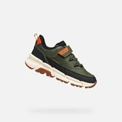Khaki Boys Sneakers Geox Flexyper Plus - Boys