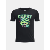 Under Armour T-shirt UA CURRY LOGO SS-BLK - Boys
