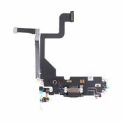 Apple iPhone 13 Pro - konektor za polnjenje + Flex kabel (grafit)