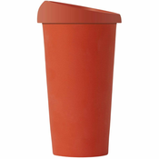 Lonček za čaj s pokrovom ANYTIME EMMA, 450 ml, oranžna, Viva Scandinavia