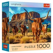 Trefl Puzzle 1000 ZDA Kolekcija: Longhorns