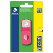 ŠILJILO-GUMICA PVC S PVC KUTIJOM 1RUPA STAEDTLER 511SEF20BK NEON ROZA BLISTER