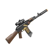 Puška AK-47 s patronami in penastimi naboji 91 cm