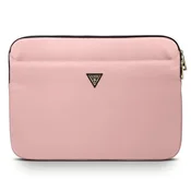 GUESS Sleeve 13 Pink Nylon Triangle Logo (GUCS13NTMLLP)