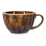 Rjava porcelanasta skodelica za latte 300 ml Resto – BonBistro