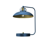 Stona lampa FELIX 1xE27/60W/230V plava