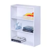 Northix Knjižna omara z nastavljivimi policami samostoječa 183x76x30 cm