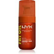 NYX Professional Makeup Fat Oil Body hranjivo ulje za tijelo daje hidrataciju i sjaj s mirisom Caramelt Mami 70 ml