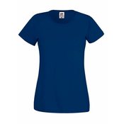 Navy Womens T-shirt Lady fit Original Fruit of the Loom