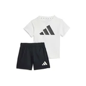 ADIDAS SPORTSWEAR Športna trenirka ESSENTIALS T-SHIRT črna/bela