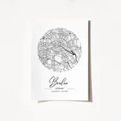 Wallity Poster Germany-2080, 42x59,4 cm