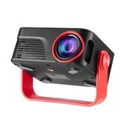 INF Prenosni domači projektor s podporo za WiFi in 3D, dekodiranje 1080P Black+Red, (5000093917)