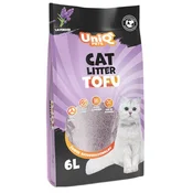 shumee Uniq Pets | Biorazgradljivo mačje pesek iz tofuja | 6l pakiranje - 2,5 kg - sivka