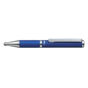 Kuglasta olovka, 0,24 mm, teleskopska, metalno plavo tijelo, ZEBRA SL-F1, plava 82402-24