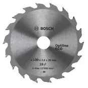Bosch List kružne testere za drvo O160x2,2x20/24z Eco 2608644373