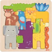Goki Contour Puzzle Safari 11 kosov