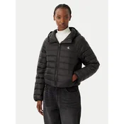 Calvin Klein Jeans Prehodna jakna LV047G505G Črna Regular Fit