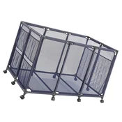 VEVOR Shramba za bazen 125x84x84 cm modra
