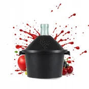 shumee 5L kartuša V POLNI KOŠARI za vino, tinkture, mesečino, DEBELO STEKLO DAMA