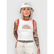 The Dudes Flowa Tank Top offwhite