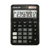 Sencor - Namizni kalkulator 1xLR44 črn