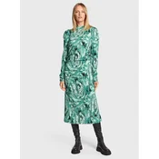 Gestuz Cocktail obleka Ravagz 10906551 Zelena Slim Fit