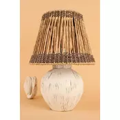 Opviq Stona lampa YL653, 25x20x38 cm, IP20, Krem-bela