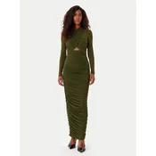 Bardot Cocktail obleka Aliyah 60119DB Khaki Regular Fit