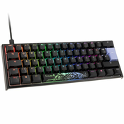 Ducky One 2 Pro Mini Gaming Tastatur, RGB LED - Kailh Brown DKON2061ST-KDEPDWWTK2