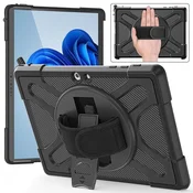 eSTUFF ATLANTA Defender ovitek za Microsoft Surface Go 4/Go 3/Go 2/Go - črna