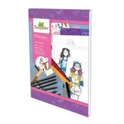 Rayher. Ustvarjalni set za modno oblikovanje – Style Notebook College