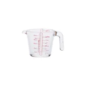 Mini cup for measuring ingredients, 50 ml, made from glass - by Kitche