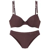 LASCANA Bikini temno rjava