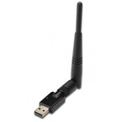 Brezžični USB adapter 300Mb Digitus s snemljivo anteno