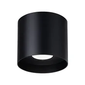 SOLLUX lighting Okrogla stropna svetilka črna O12 cm 1xGU10 10W MIKA SL.1281 Sollux Lighting