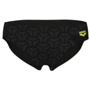 Arena performance monogram swim briefs black m - uk34